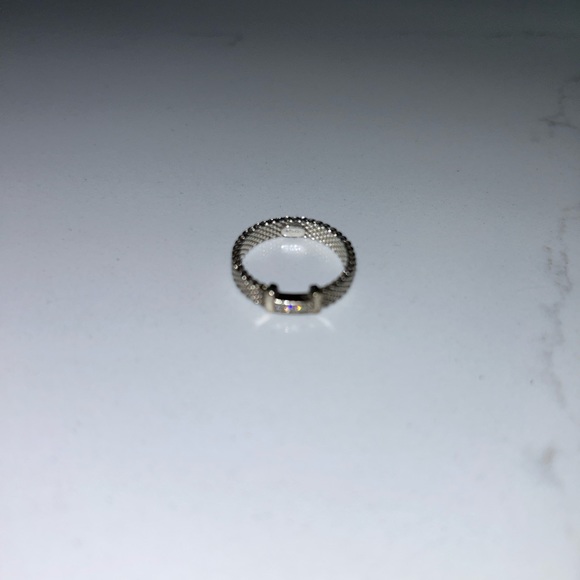 Tiffany Basketweave Diamond Ring - Picture 4 of 6